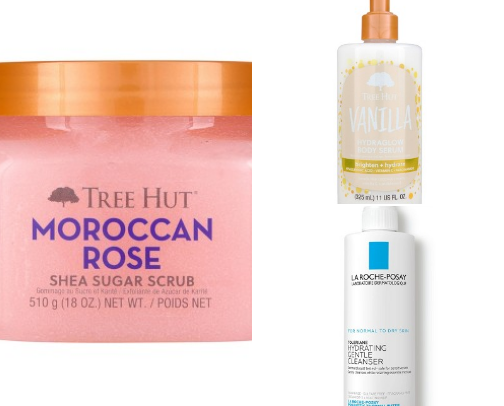 Beauty and cosmetics cover photo collage