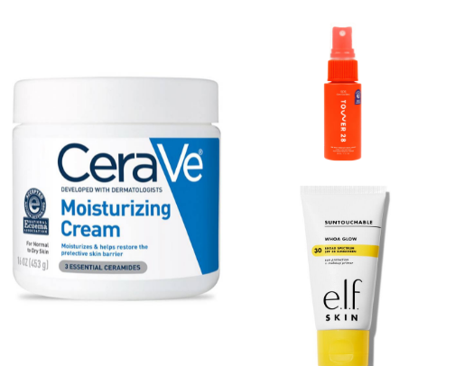 best beginner skincare! cover photo collage