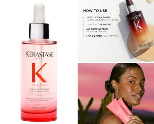 Women's Hair, Makeup, and Skincare Products cover photo collage