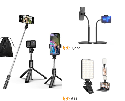 Phone Vlogging Equipment I Use cover photo collage