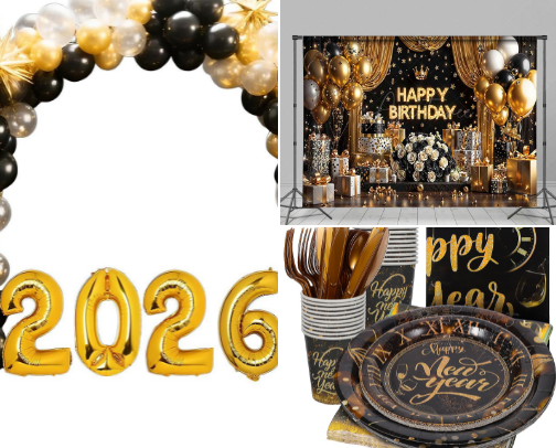New Year’s Vibes cover photo collage