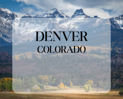 Denver, Colorado cover photo collage