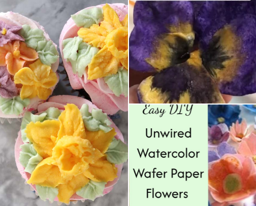 Cake Decorating Flower Tutorials cover photo collage