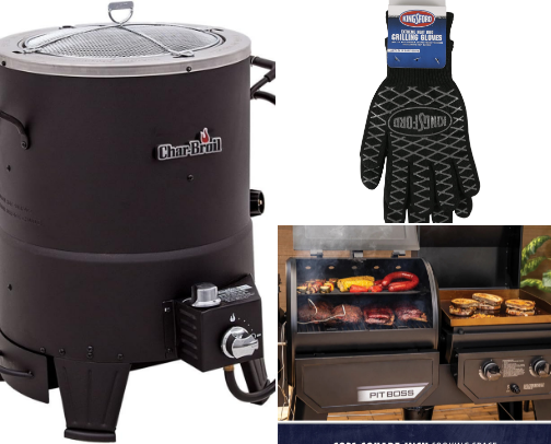 Grilling with ease cover photo collage