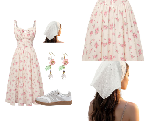 5 Cute Tulip Picking Outfits for this Spring and Summer! cover photo collage