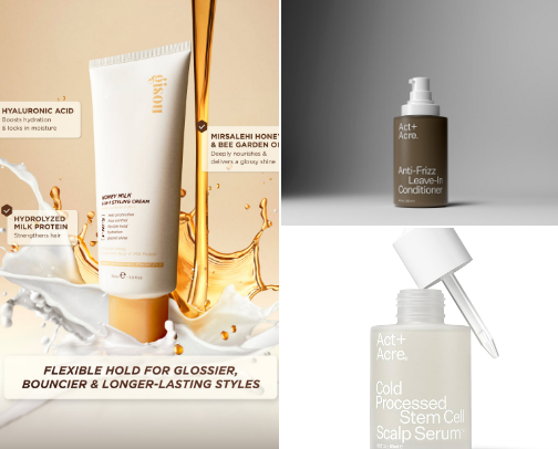 Post-Shower Haircare for Thick-Wavy Hair cover photo collage