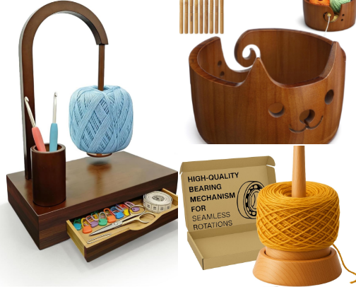 Must Have Yarn Spinner for Crochet Lovers cover photo collage