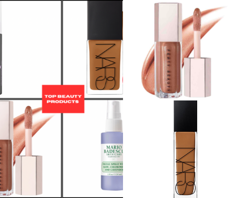 My favorite beauty recs cover photo collage