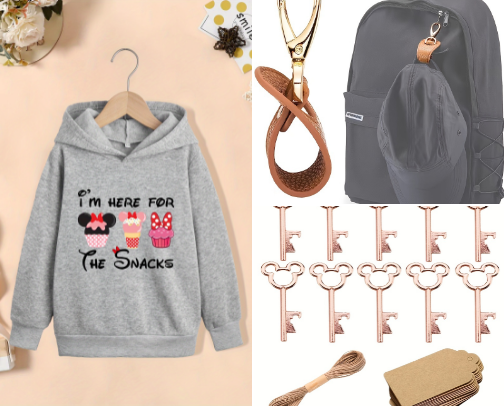 Favourite Disney Temu Finds cover photo collage