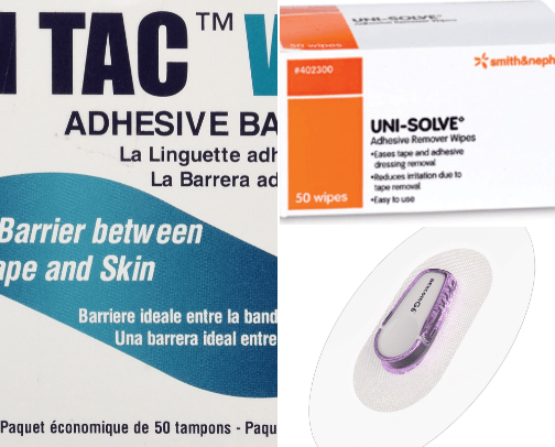 Diabetes supplies cover photo collage