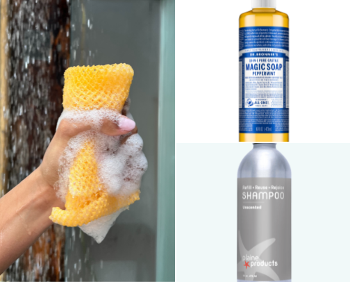Non-Toxic Shower Routine cover photo collage