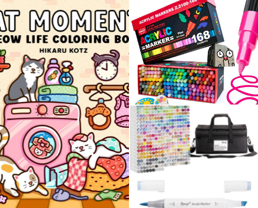 Coloring as an Adult🎨 cover photo collage