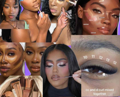 Make Up 💋 cover photo collage