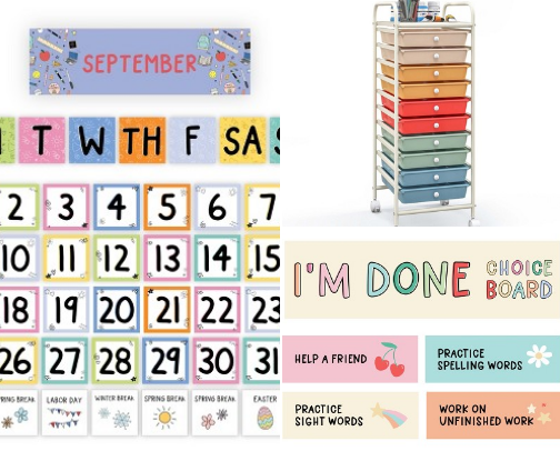 Teacher Must Haves cover photo collage