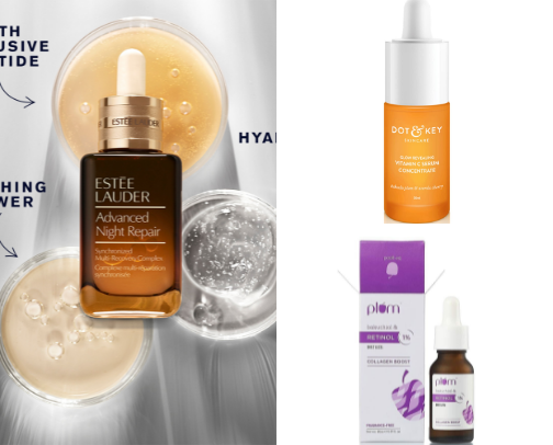My favourite serums for oily and combination skin cover photo collage