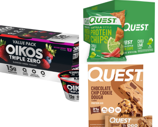 My Go-To High-Protein Snacks for Weight Loss cover photo collage