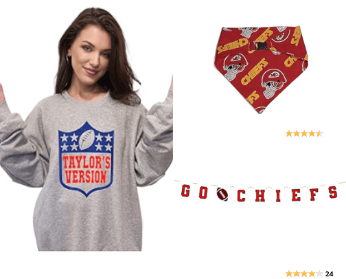 Chiefs Nation Gear for Super Bowl LVIII from Amazon! cover photo collage