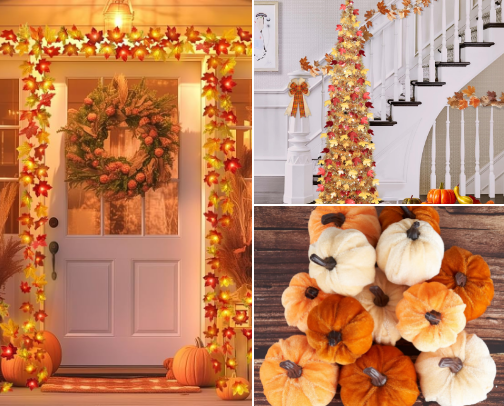 Gather, Gobble & Give Thanks 🦃 cover photo collage
