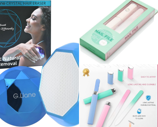 Crystal Nail Files That Make Your Manicure So Much Smoother cover photo collage