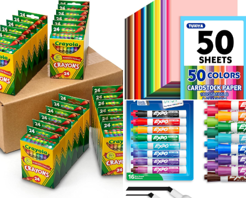 The Ultimate Classroom Starter Pack: Teacher-Approved Supplies cover photo collage