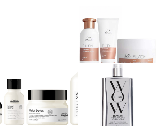 Hair products for my blonde girlies! cover photo collage