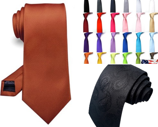 - Elegant Neckties for Him cover photo collage