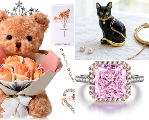 Galentine's / Valentine's Day Gift Ideas ❤️ Amazon (only above 4.5 stars) cover photo collage