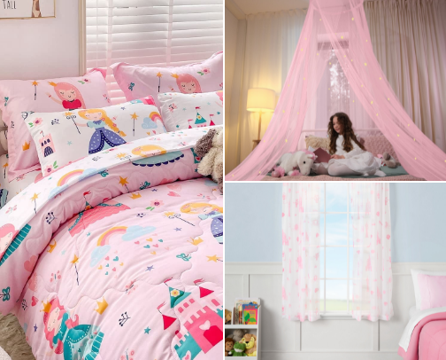 👑 Pretty Princess Room ✨ cover photo collage