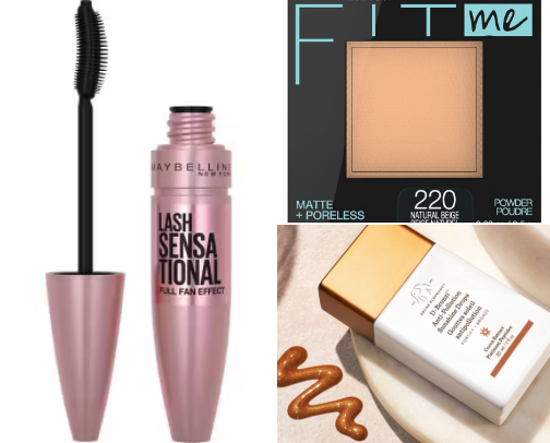 makeup product cover photo collage