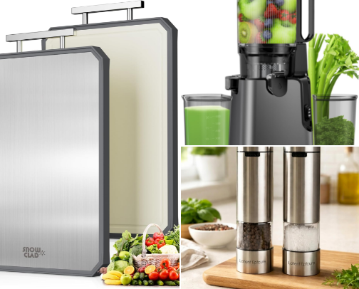 Kitchen Must Haves cover photo collage