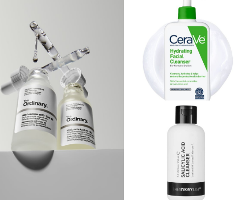 Budget Skincare That Actually Works 💸✨ cover photo collage