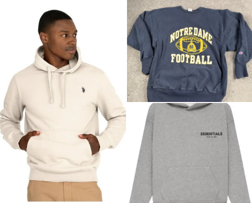 SWEATSHIRTS AND HOODIES cover photo collage