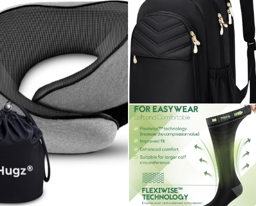 Long Distance Travel Essentials cover photo collage