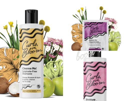 Curly Hair Care Essentials cover photo collage