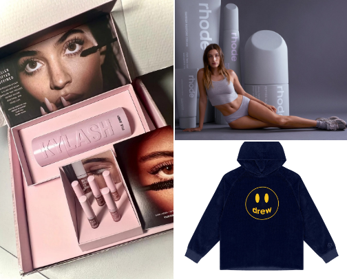 Celebrities' Makeup and Clothing Line! Stunning Trends! cover photo collage