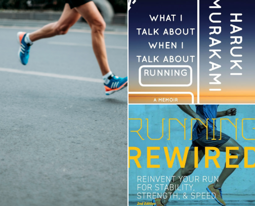 Motivation & Mindset Reading Essentials for Runners cover photo collage