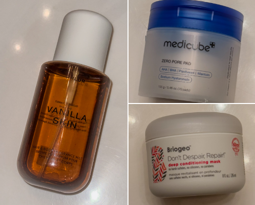 Raid My Bathroom! 🛁 Self-Care Products I Currently Own ~ Everything Shower + Self Care Day Lineup🫧 cover photo collage