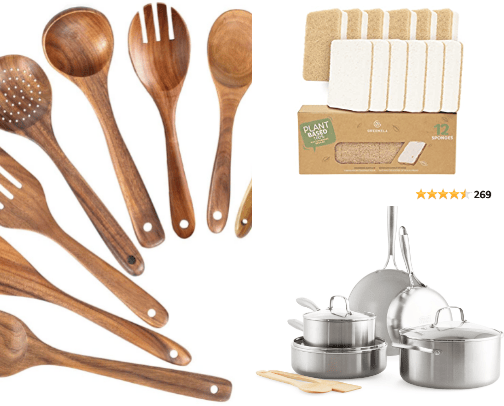 Non-Toxic Kitchen Tools cover photo collage