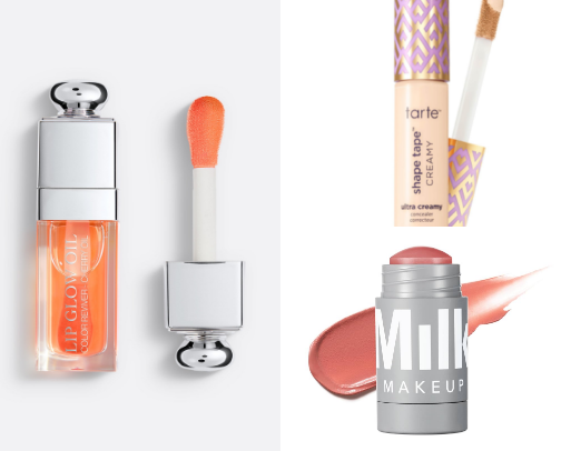 Summer Makeup Products cover photo collage