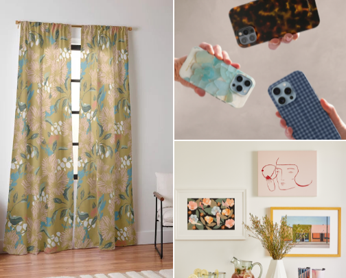 Society6 Art & Design cover photo collage