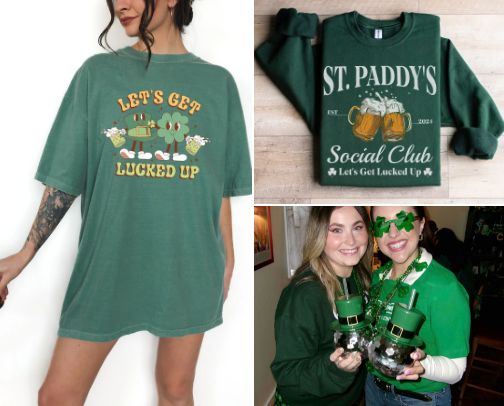 Saint Patrick’s Day Must Haves☘️ cover photo collage