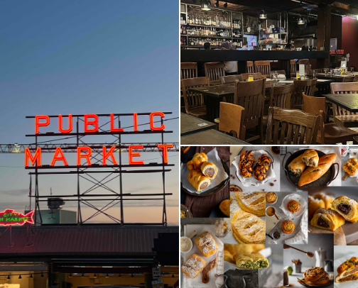 A weekend in Seattle cover photo collage