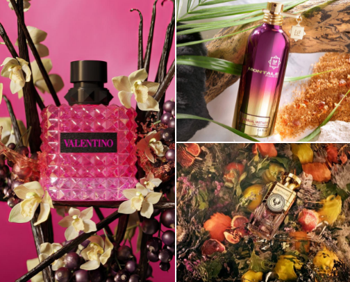 The Perfume Wardrobe cover photo collage