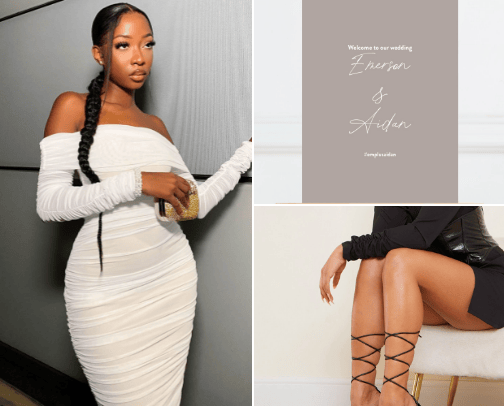 POV: Me planning my Wedding. cover photo collage