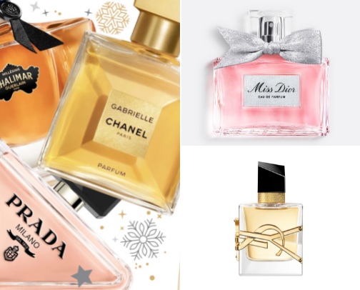 Perfumes cover photo collage