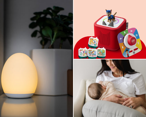 Items I actually use in motherhood cover photo collage