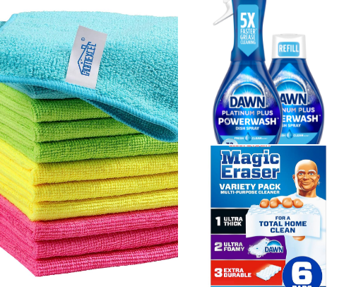 The Exact Supplies I Use in My Cleaning Business cover photo collage