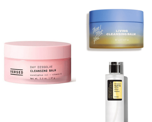 Skincare Products cover photo collage