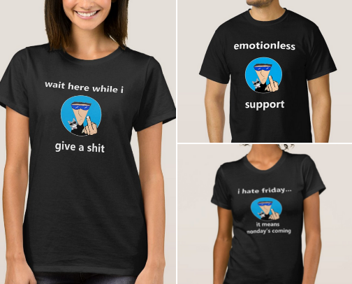 Demotivator shirts to remind people how much they suck cover photo collage