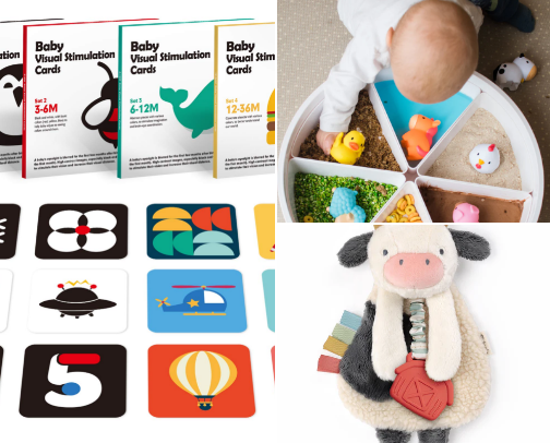 Sensory Baby Needs for growth & milestones!! cover photo collage
